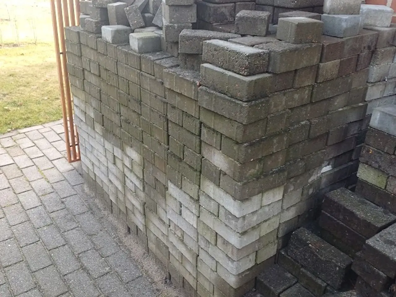 Billede 2 - 16 m2 Havefliser (10x20x6) cm