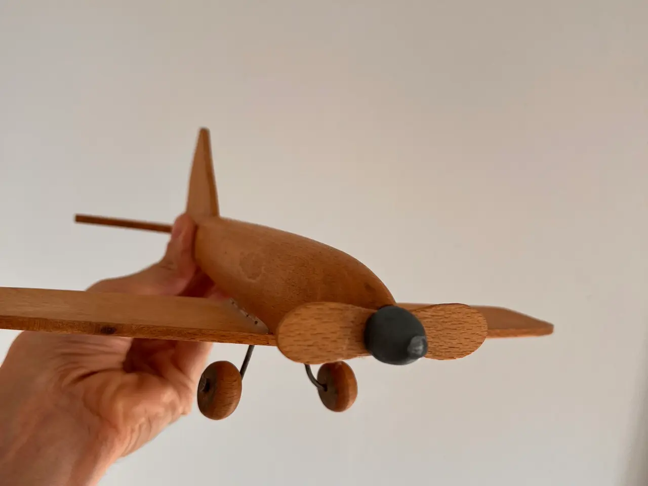 Billede 4 - Vintage træfly – håndlavet og charmerende retro le