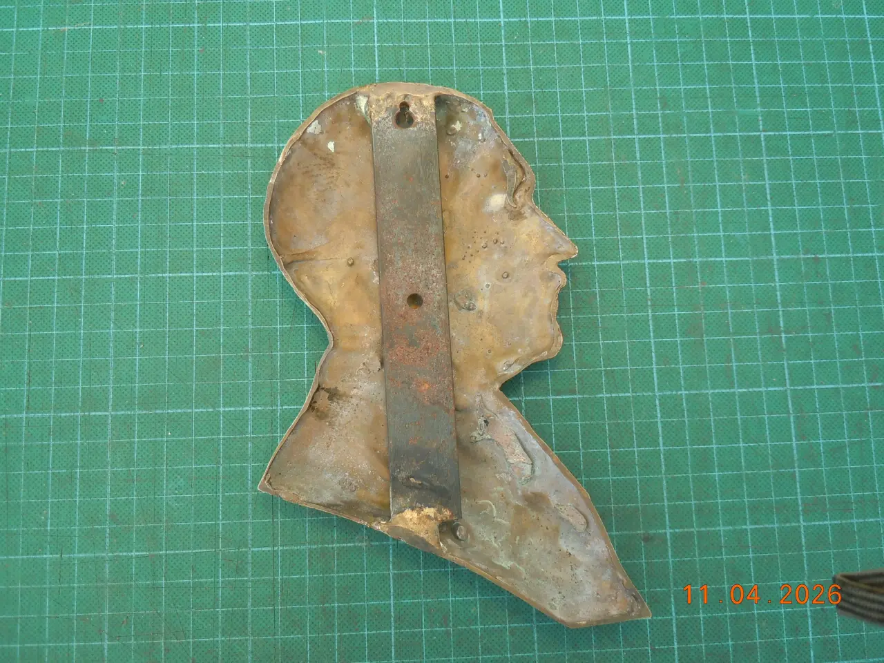 Billede 2 - Bronzerelief af A.H. 1930erne.