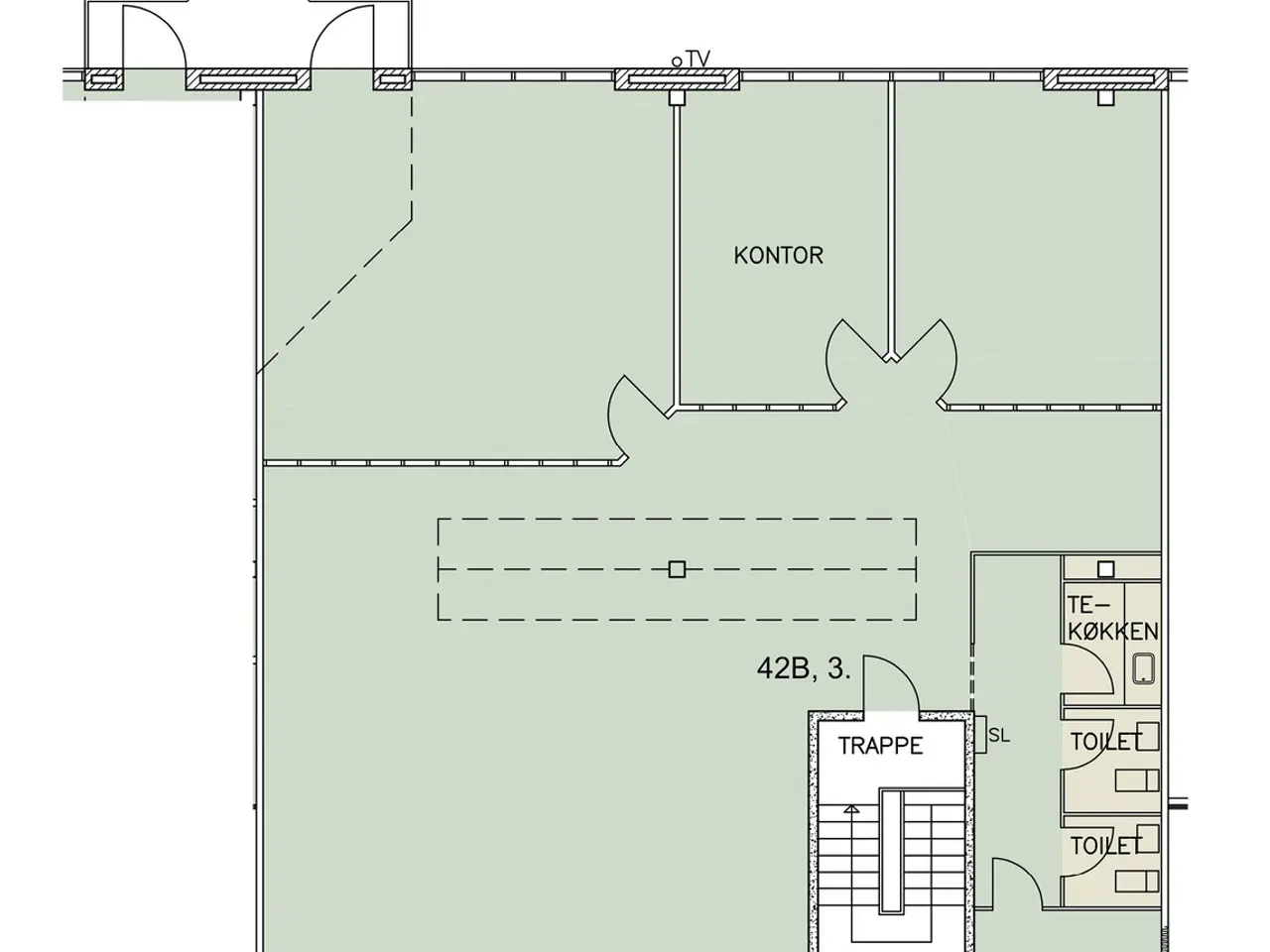 Billede 14 - Velindrettet kontor med hele 3 mødelokaler