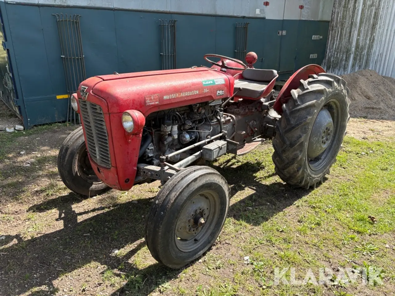 Billede 1 - Veterantraktor Massey Ferguson 35