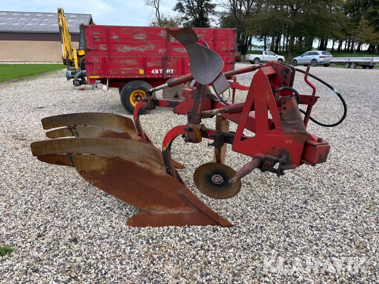 Billede 3 - Plov Bovlund Bms-70 2 furet