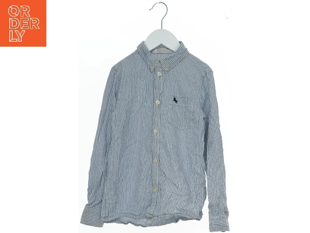 Billede 1 - Stribet skjorte fra H&M (str. 128)