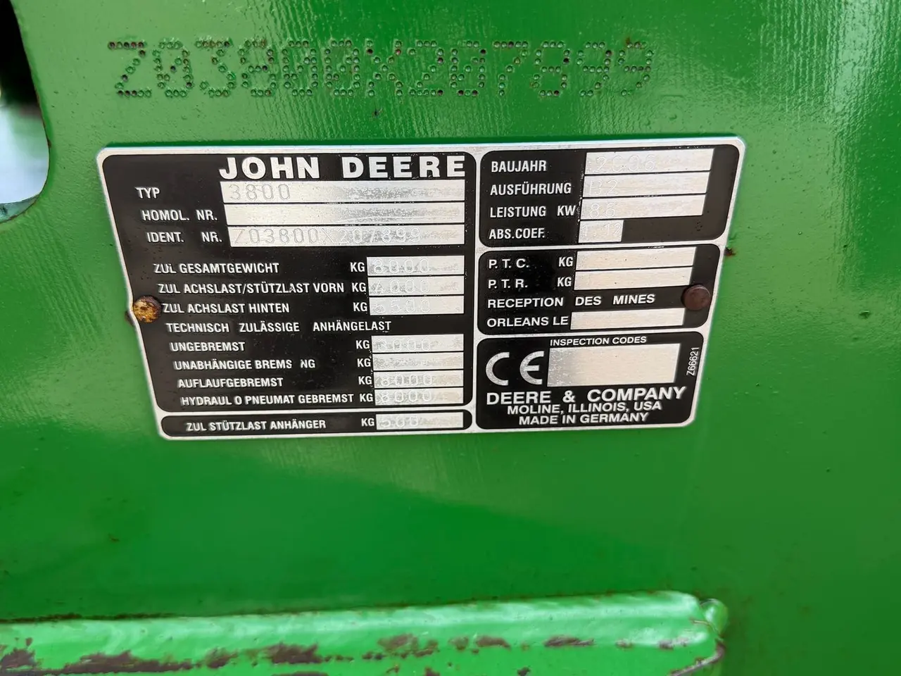 Billede 11 - John Deere 3800 Flot teleskoplæsser med gode hjul