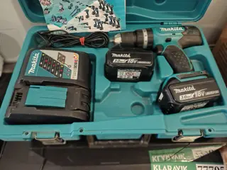 Makita skruemaskine, brugt