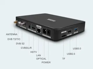 android tv box med tv tuner.