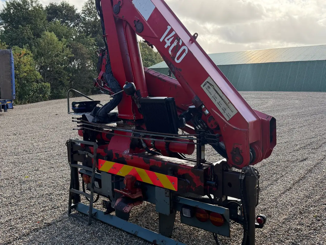 Billede 11 - HMF Kran Monteret med scanreco modtager