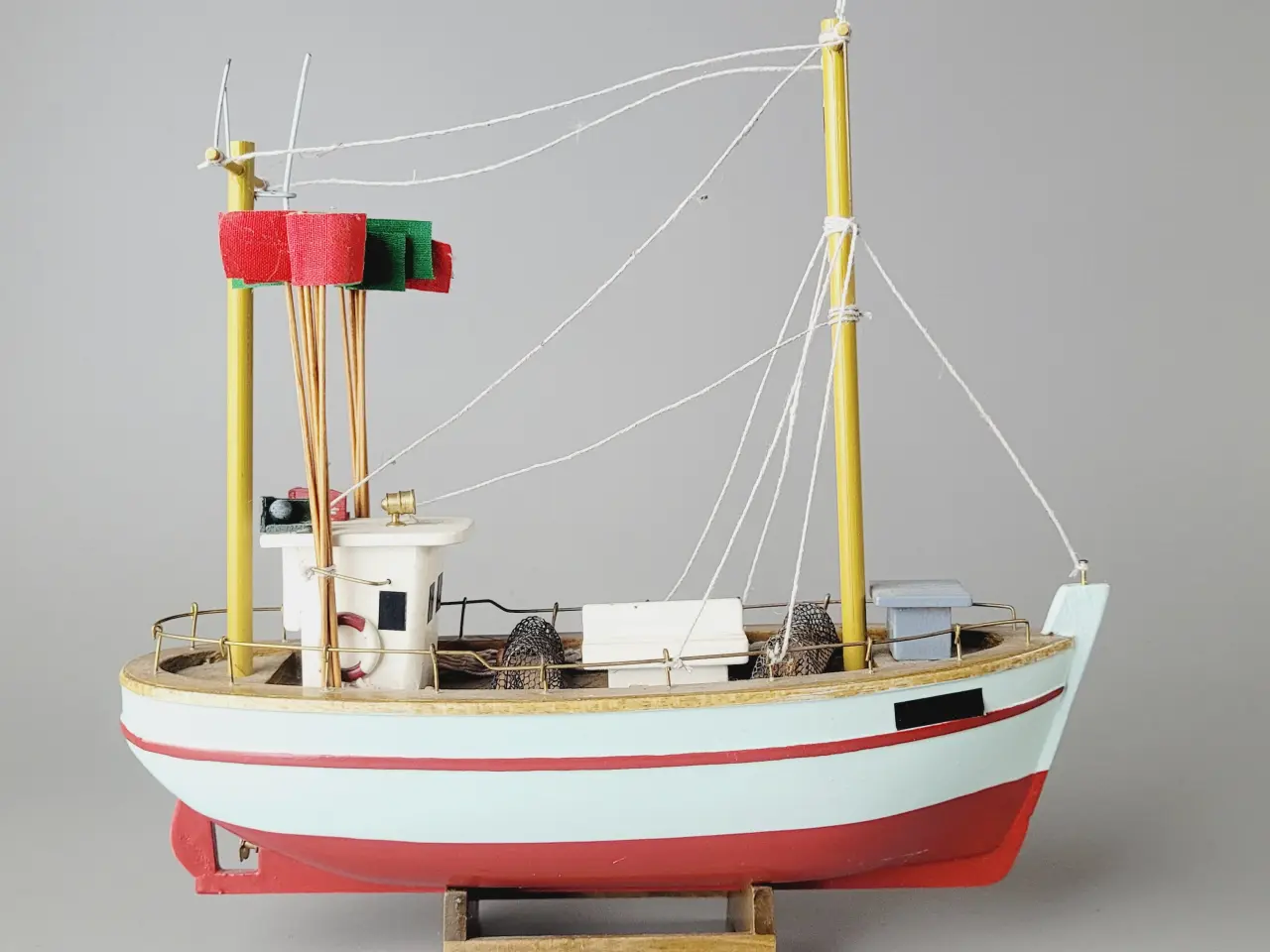 Billede 1 - ⭐️- Fin og detaljeret model af fiskekutter