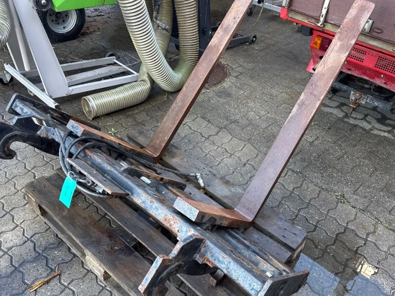 Billede 2 - Hydrauliske gafler (Volvo)