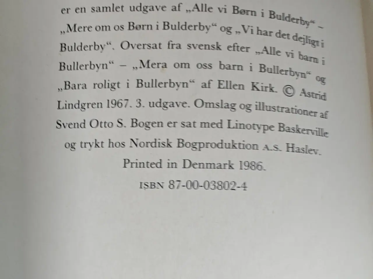 Billede 3 - Bulderbybogen fra 1986 af Astrid Lindgren