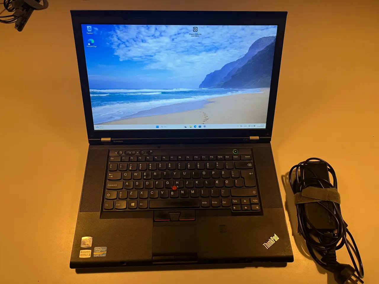 Billede 1 - Lenovo T530 15,6” I5 - 8 gb - 256 gb ssd - DVD
