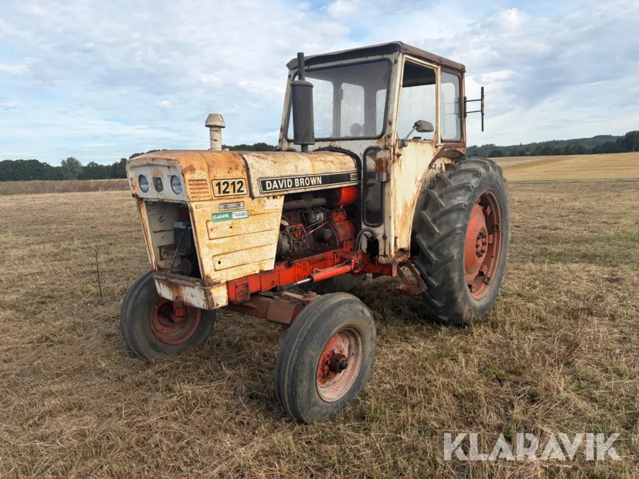 Billede 1 - Veterantraktor David Brown 1212