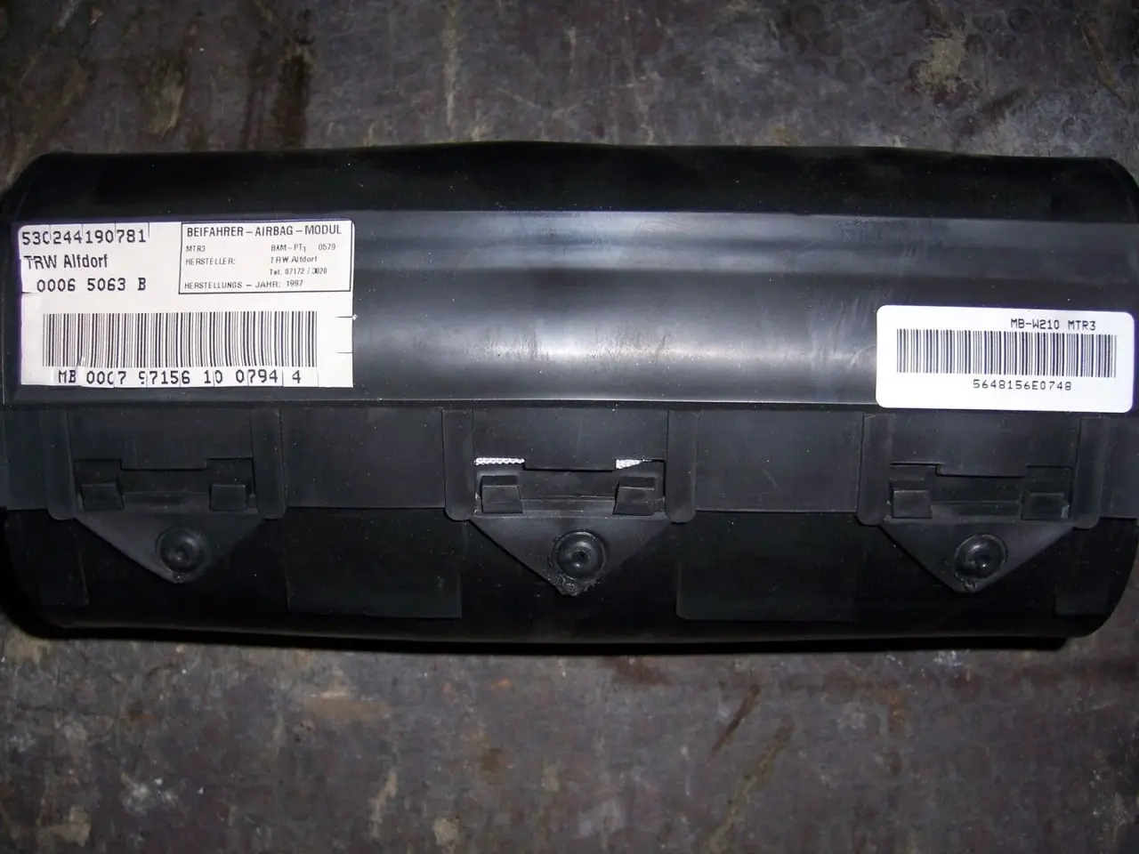Billede 2 - Mercedes W210 airbag sælges.
