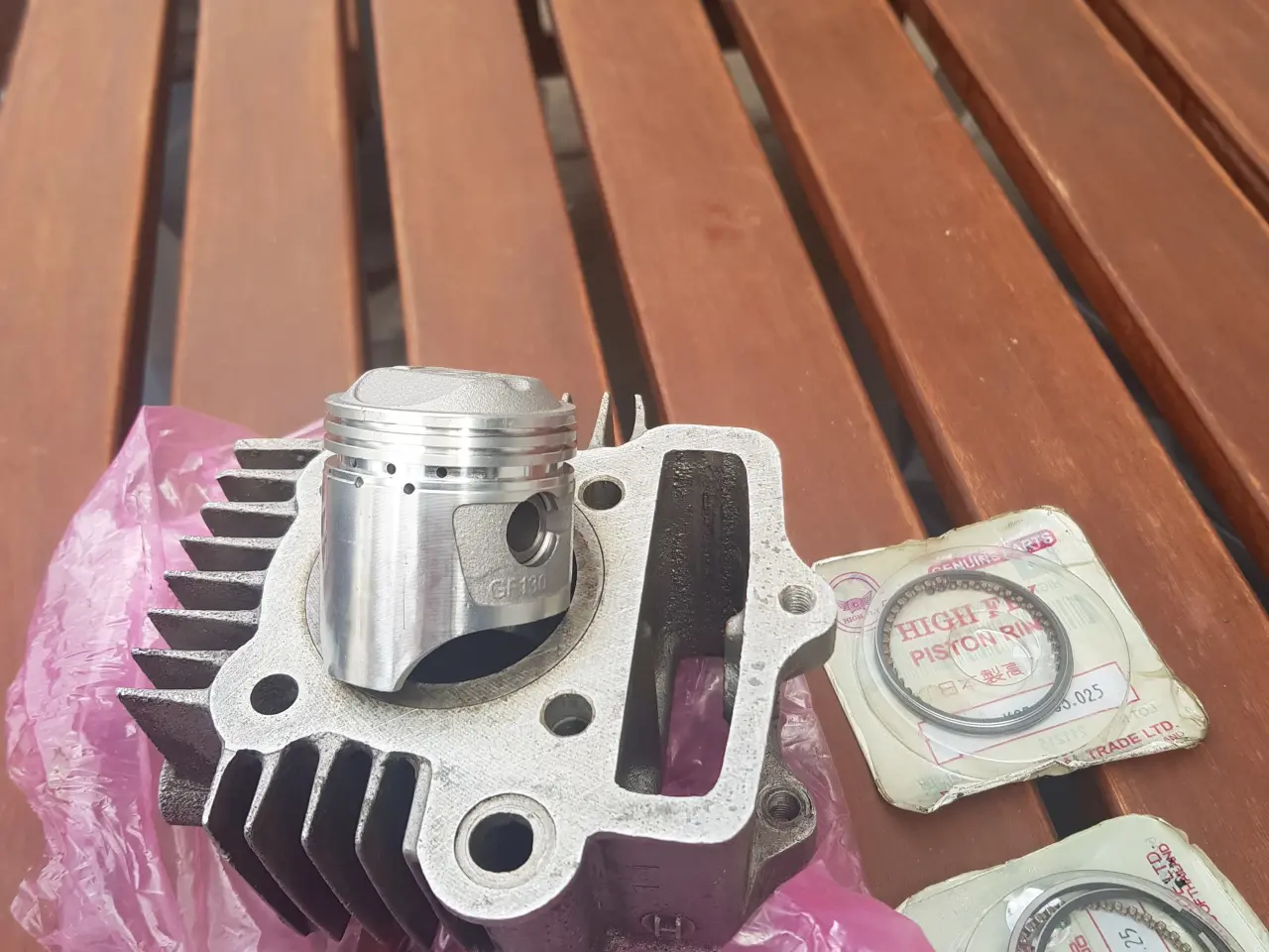 Billede 2 - Original Aluminum 65cc cyklind til honda cd50, dax