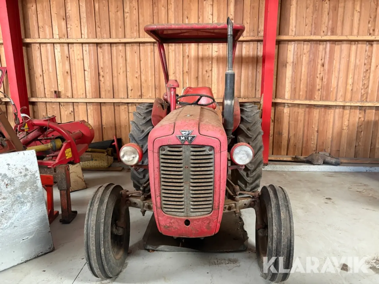 Billede 2 - Veterantraktor Massey Ferguson 35X
