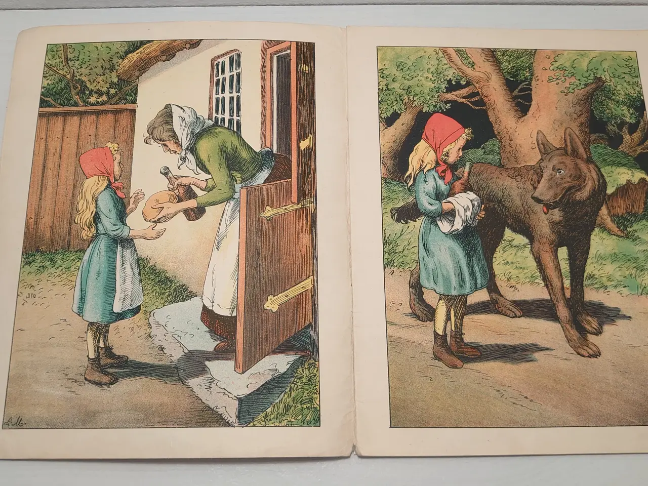 Billede 4 - Rødhætte. V/Axel og Louis Moe. Uden år (1893)