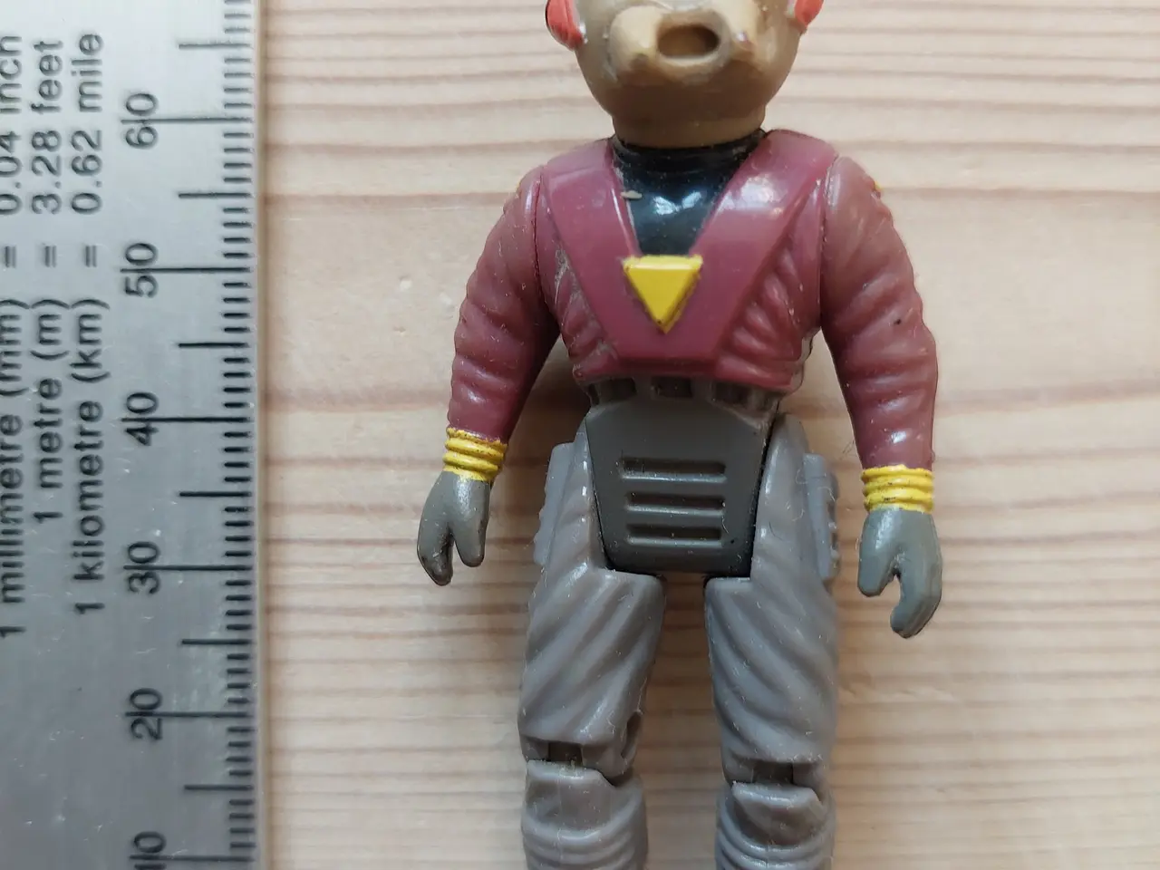 Billede 2 - Dino Rider figur - Fire (Tyco Toys Inc.)