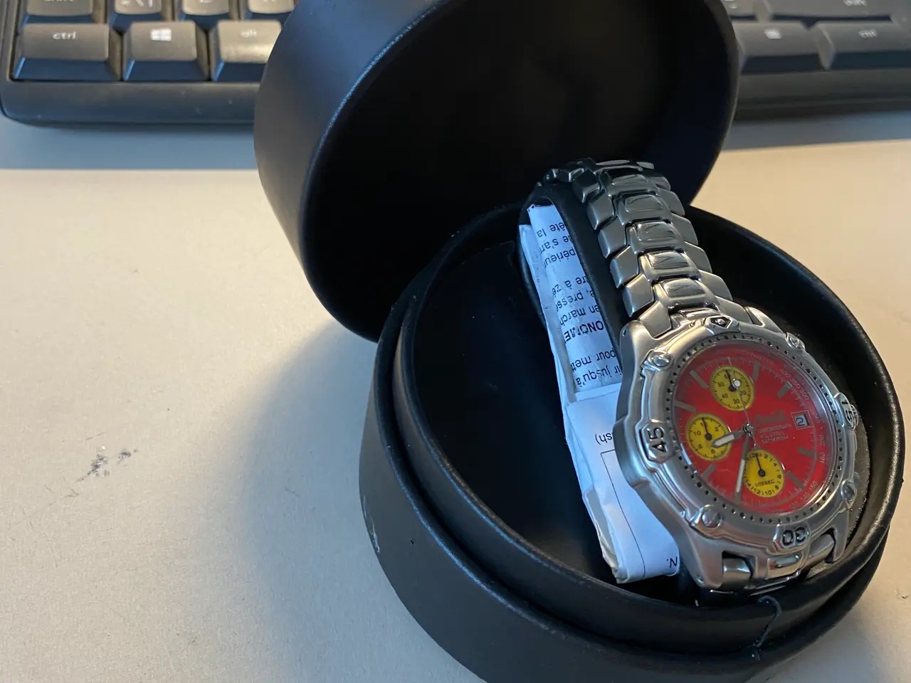 Billede 2 - Coca-Cola Chronograph samlerur med original boks