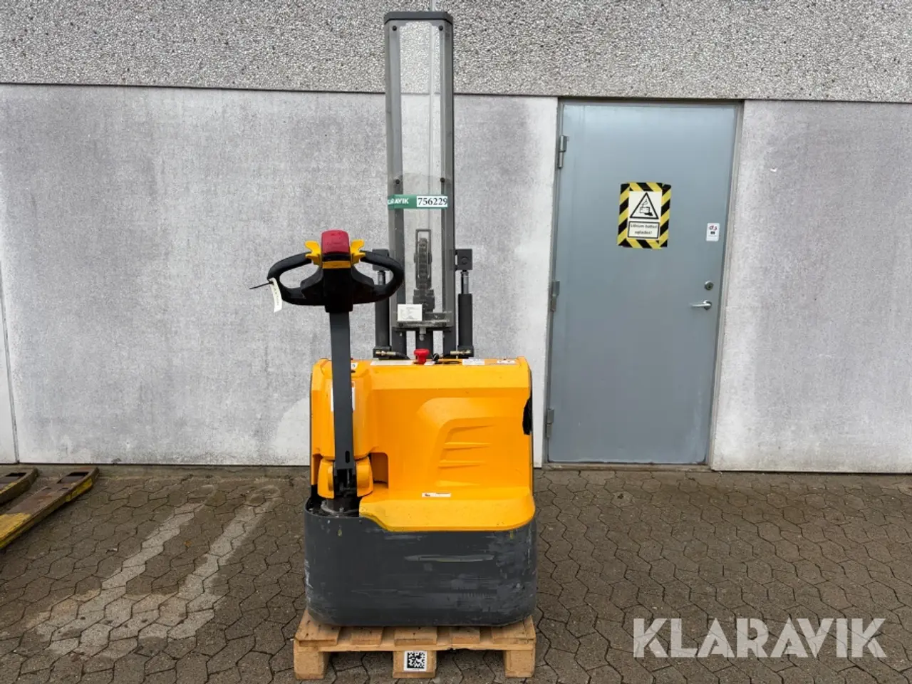 Billede 2 - El stabler Electric stacker 1000kg 1 styk