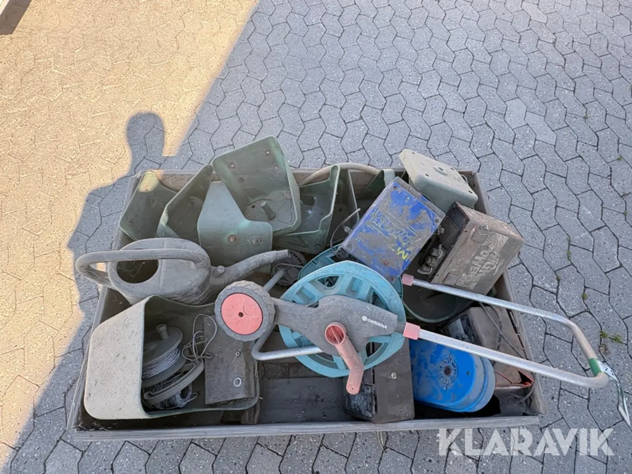 Billede 4 - Hegnapparat elektrisk og trug