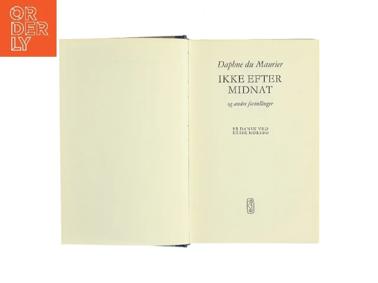 Billede 1 - Antik bog med flot indbinding. Ikke efter midnat af Daphne du Maurier (Bog)