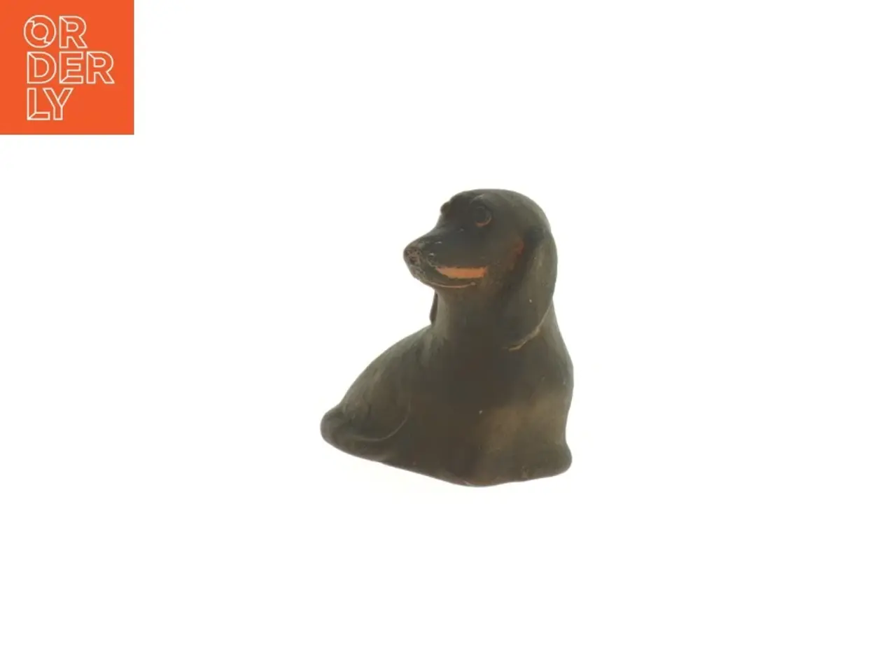 Billede 2 - Sjælden keramikhund nr. 647 fra Thyssen Keramik Danmark (str. 6,5 x 4 x 6 cm)