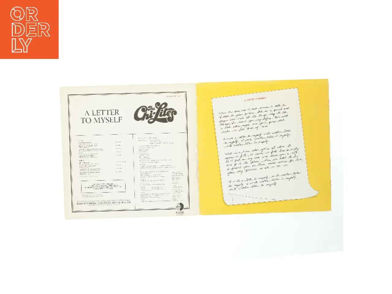 Billede 3 - The Chi-Lites LP - A Letter to Myself fra Brunswick