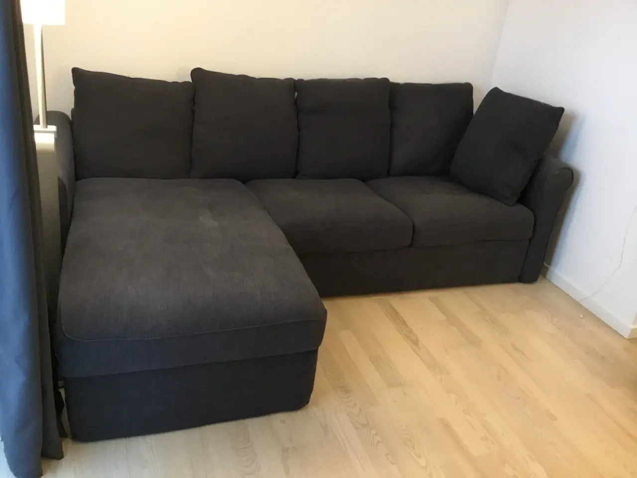 Billede 2 - 2 personers sofa med chaiselong 