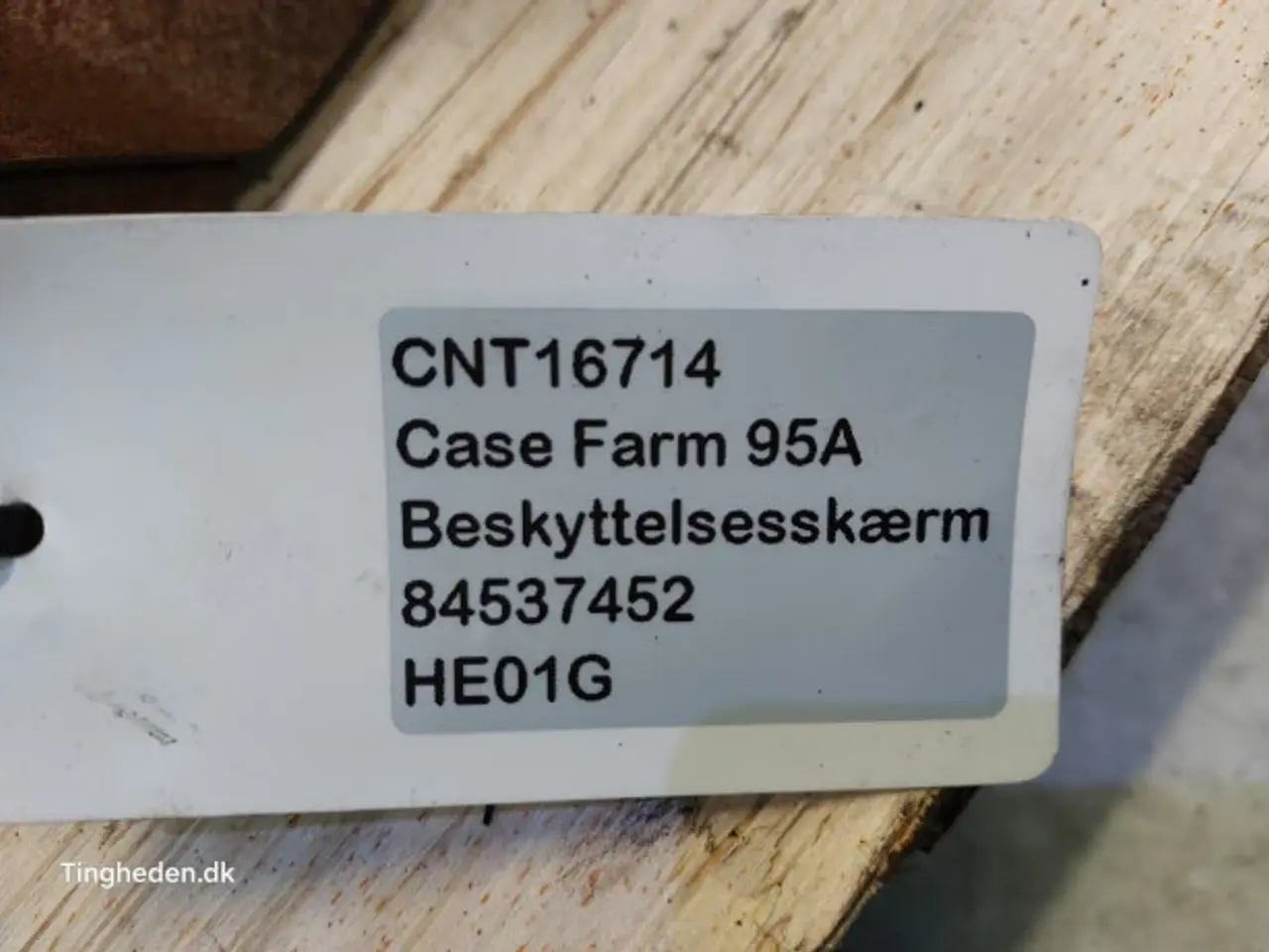 Billede 15 - Case Farmall 95A Beskyttelseskærm 84537452