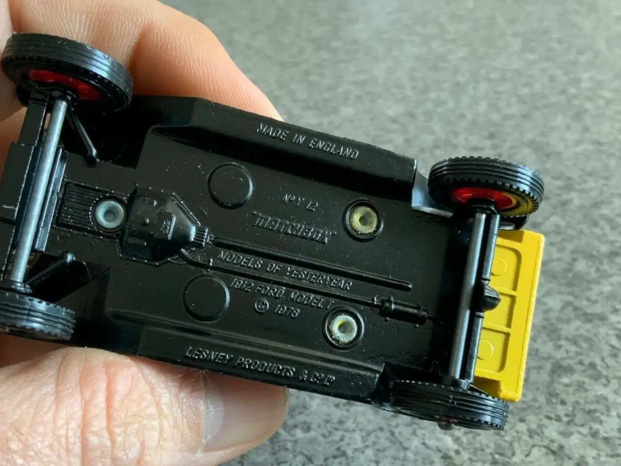 Billede 5 - Matchbox Y-12, 1912 Ford Model T