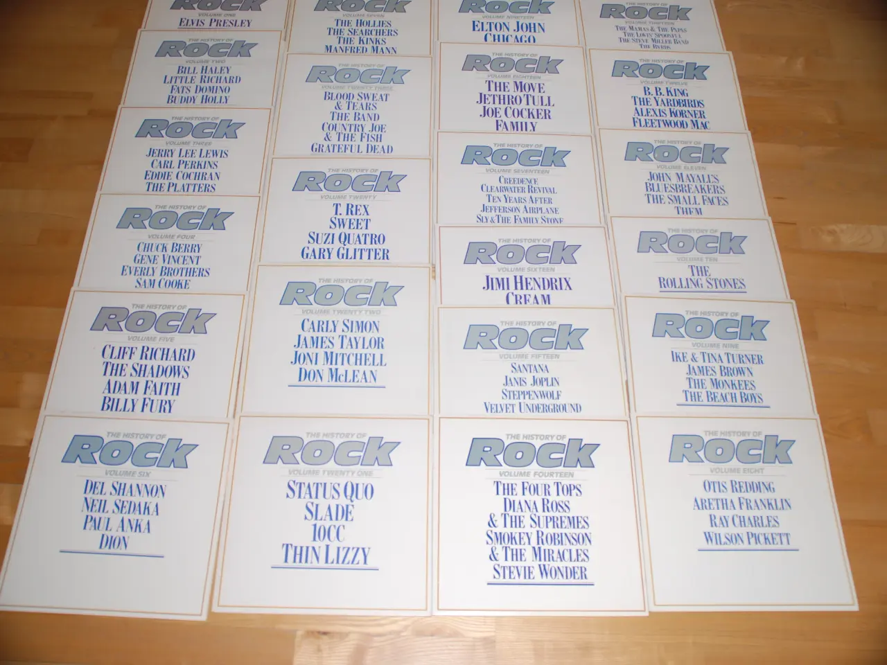 Billede 1 - 40 "dobbelt" lp plader - The Histori of Rock