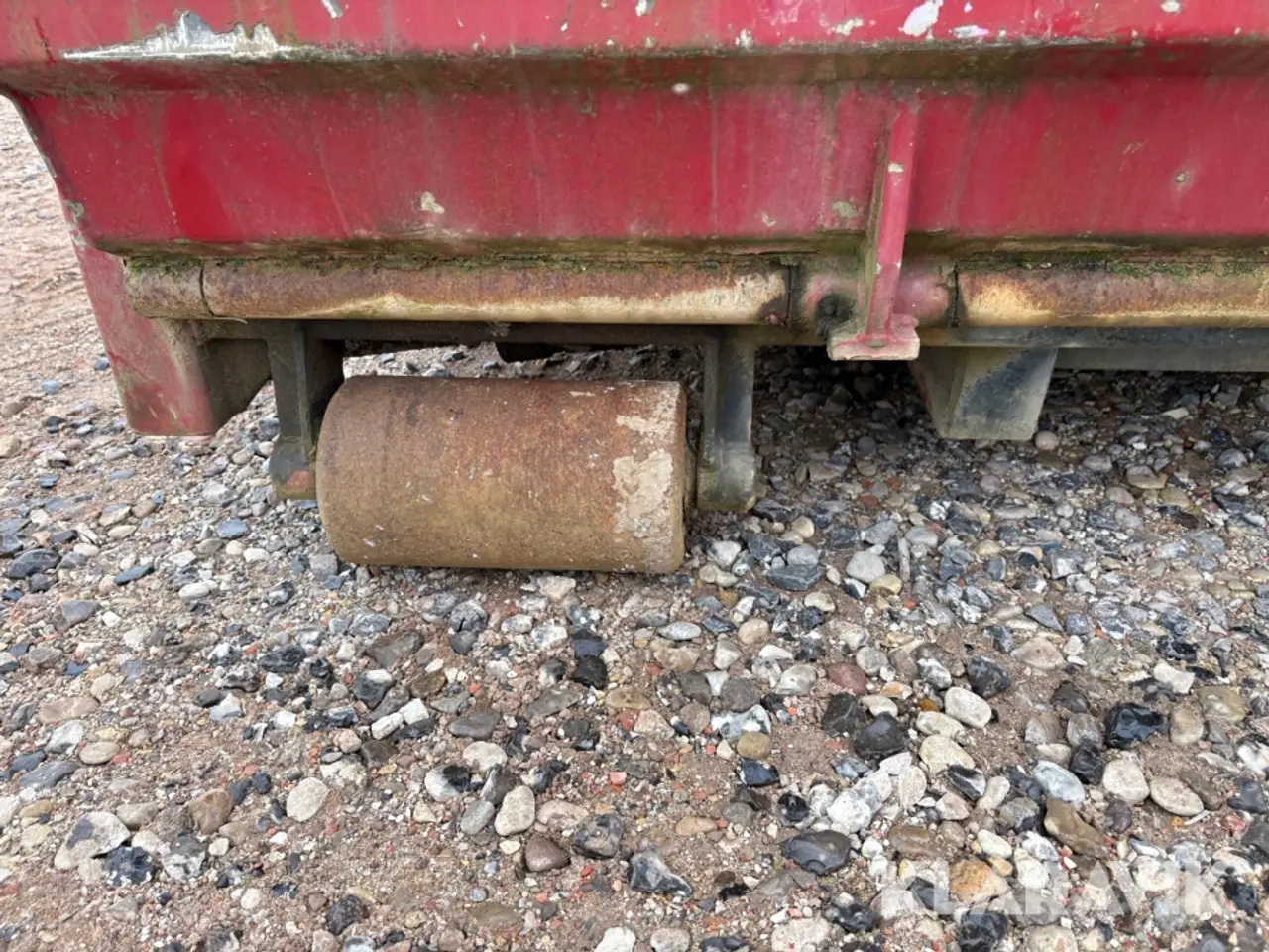 Billede 11 - Kroghejscontainer med 3-vejs tip og hydraulisk klap