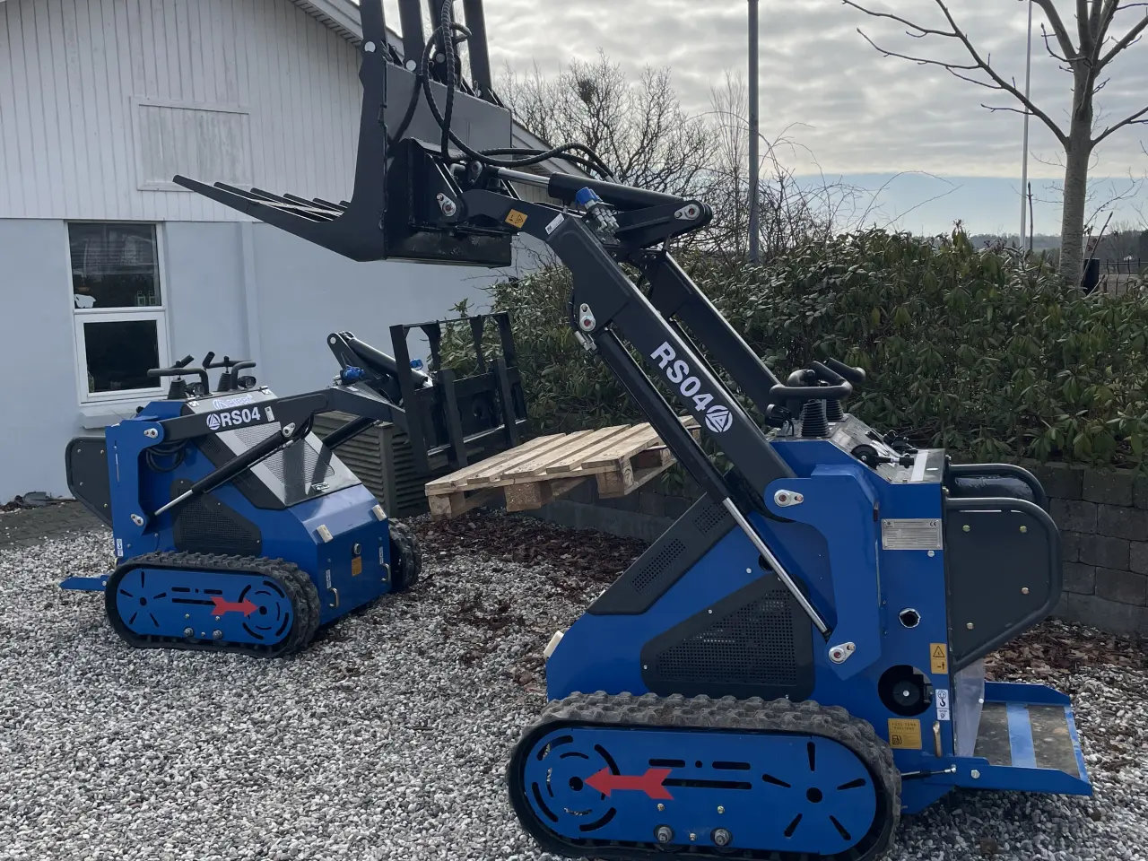Billede 2 - Rippa Minilæsser 900kg Kubota motor