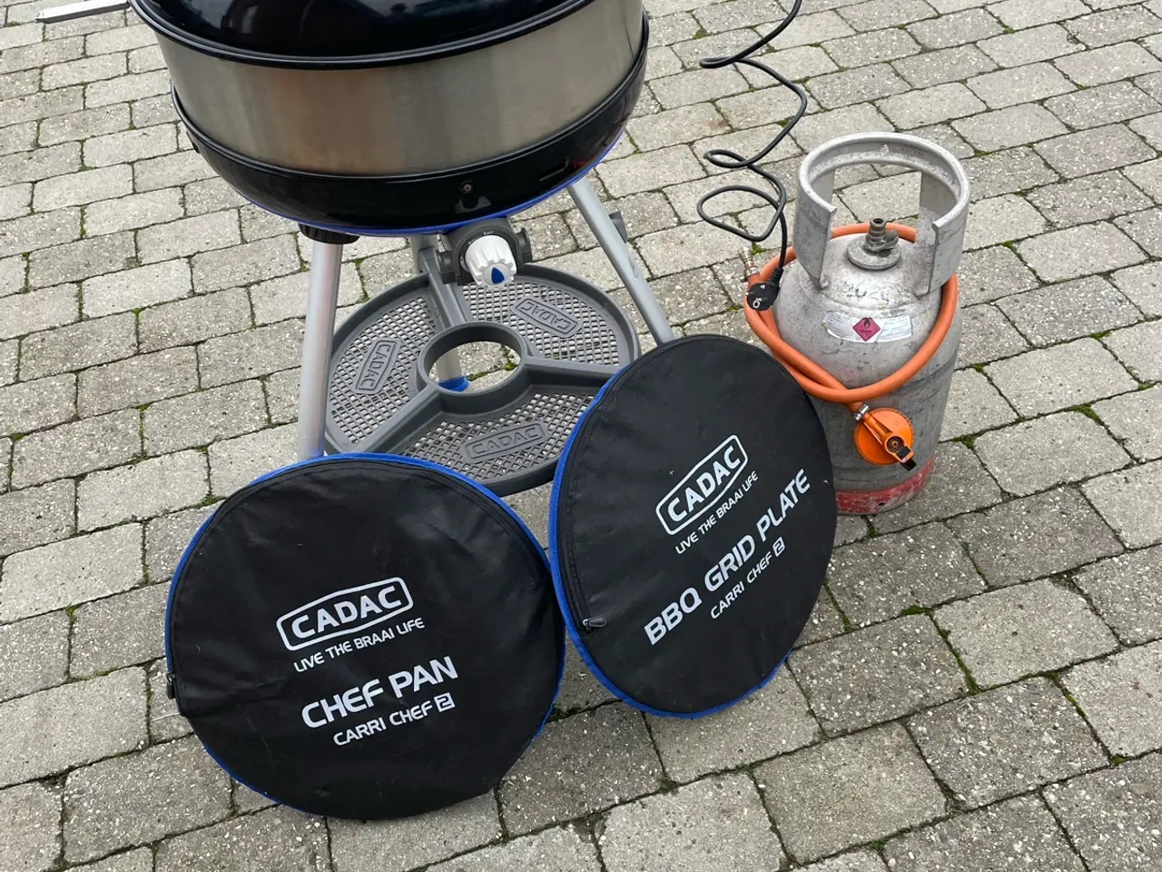 Billede 1 - CAdac gril med rotiseri og 6 kg gasflaske