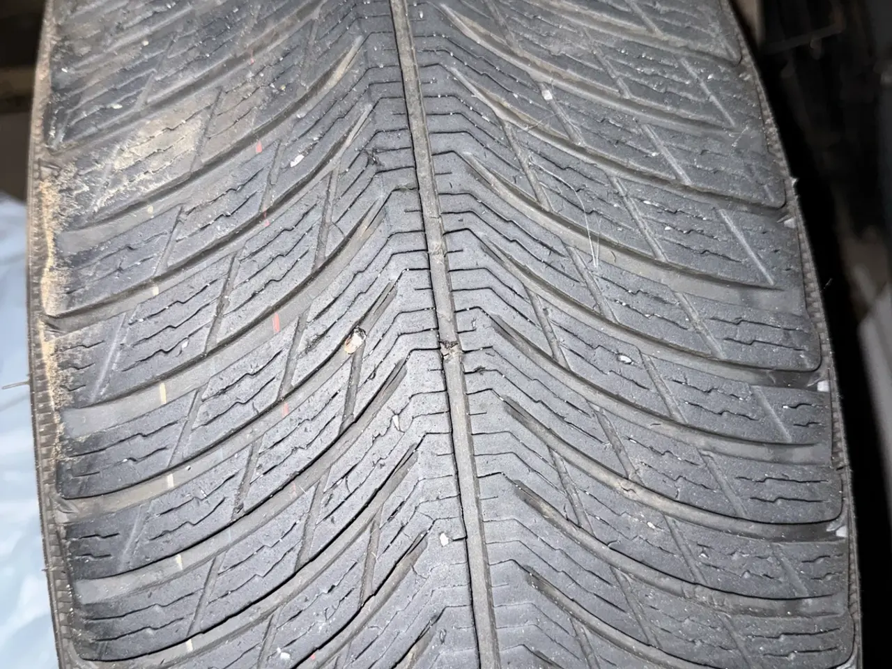 Billede 3 - Vinterdæk på original Ford alufælge