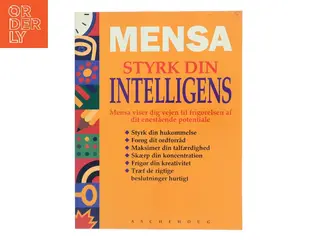Mensa - styrk din intelligens af Josephine Fulton (Bog)
