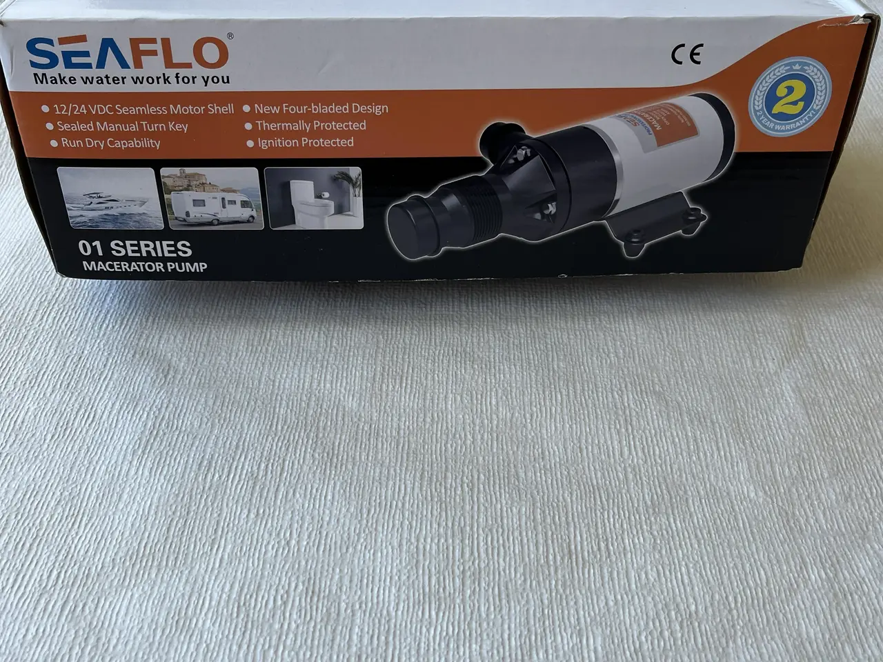Billede 1 - Maceratorpumpe fra Seaflo