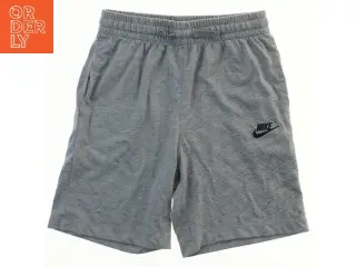 Grå shorts med logo fra Nike (str. L)