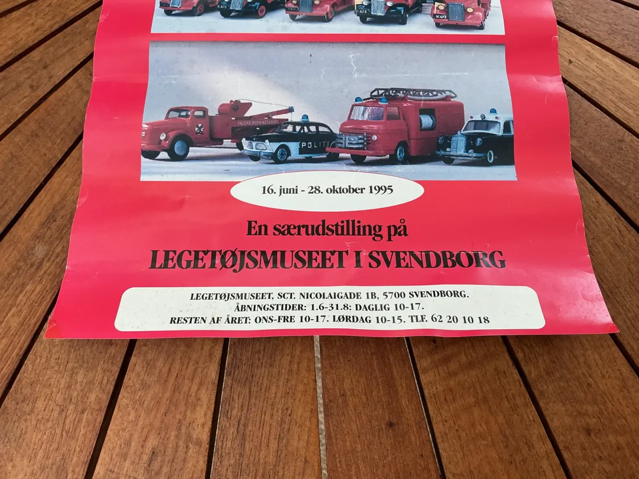 Billede 2 - Tekno plakat fra 1995 Svendborg 