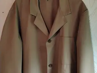 Vintage kittel khaki farvet ca str XL- i pæn stand