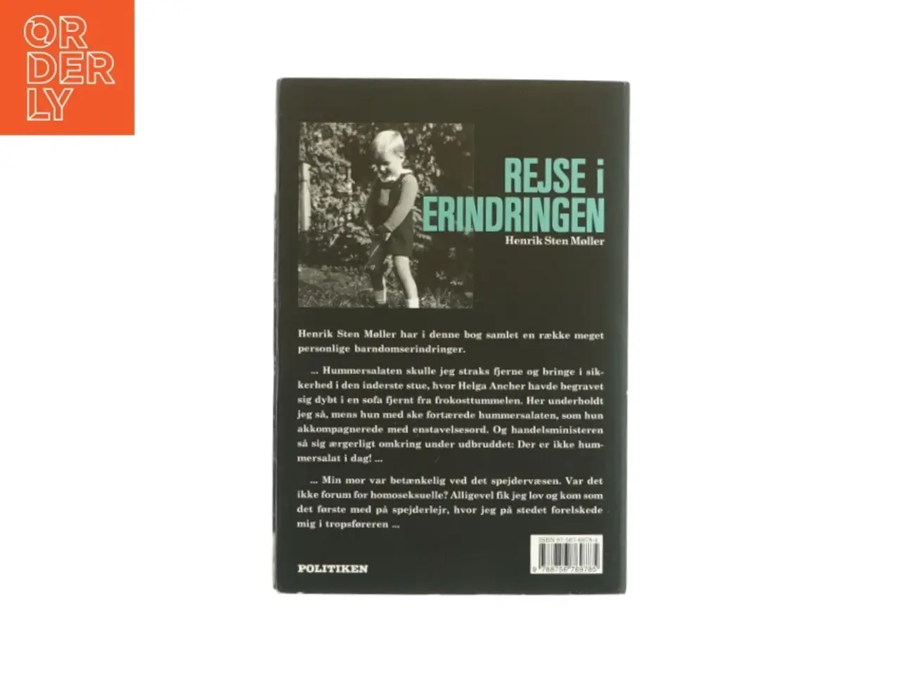 Billede 2 - Rejse i erindringen af Henrik Sten Møller (Bog)