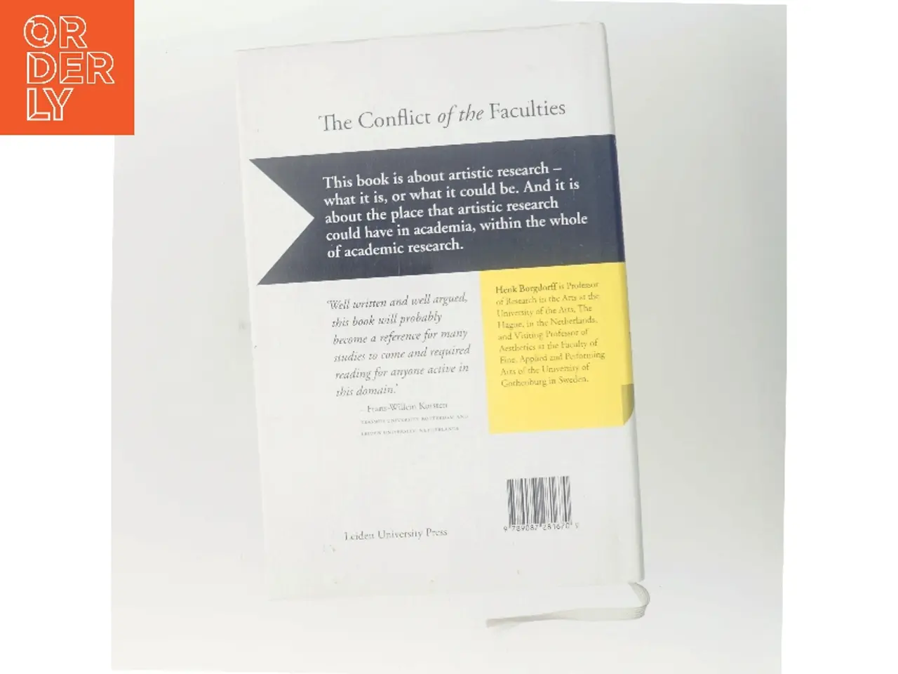 Billede 3 - The conflict of the faculties : perspectives on artistic research and academia af Henk Borgdorff (Bog)
