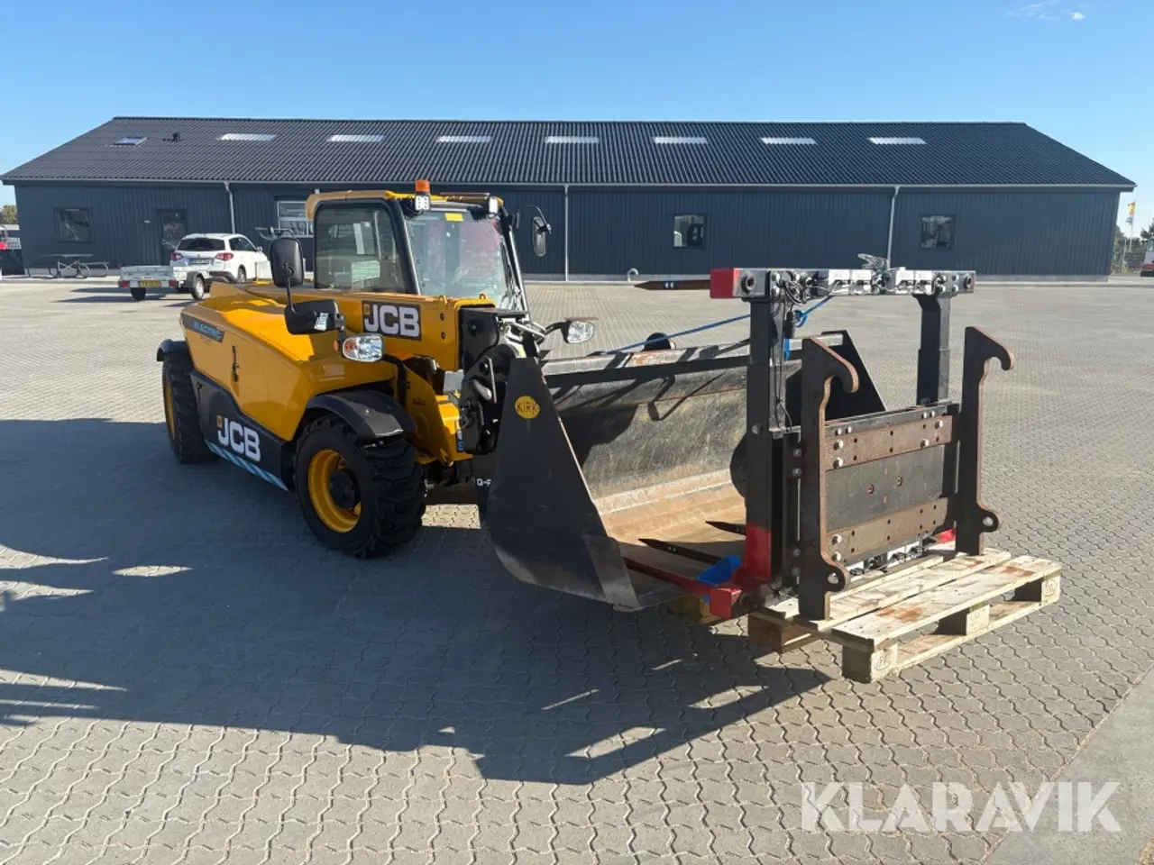 Billede 8 - Teleskoplæsser JCB 525-60E med tilbehør