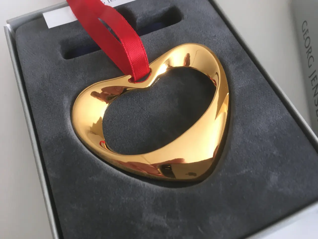 Billede 1 - georg jensen Henning koppel jule jul  hjerte