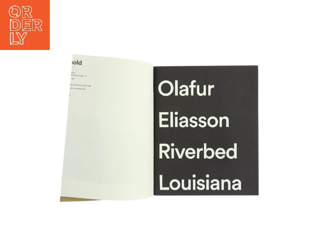 Billede 1 - Riverbed af Olafur Eliasson (Bog)