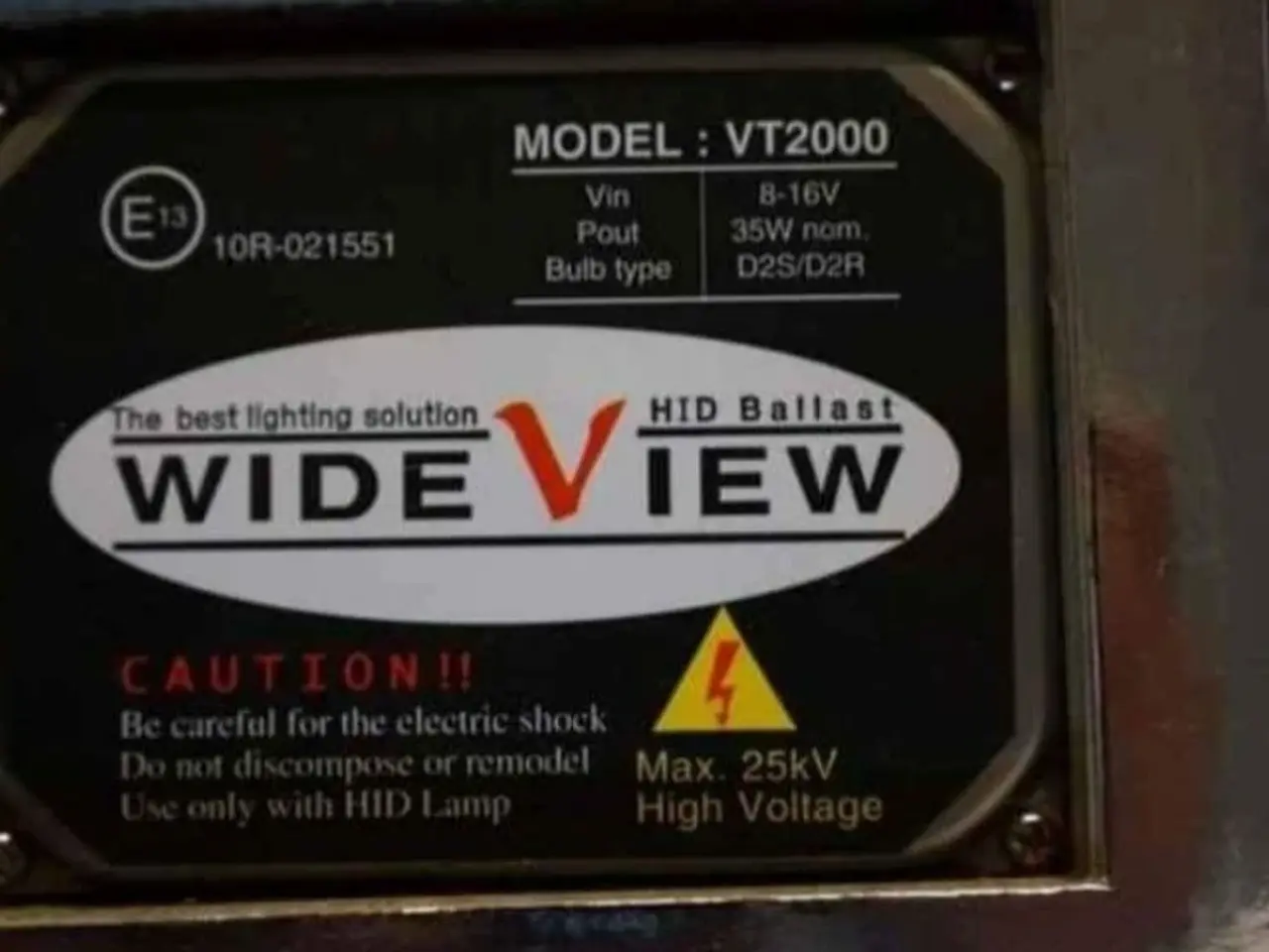 Billede 3 - Wideview Prime H4D 8000k xenon kit