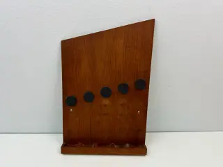 Retro teak knivholder