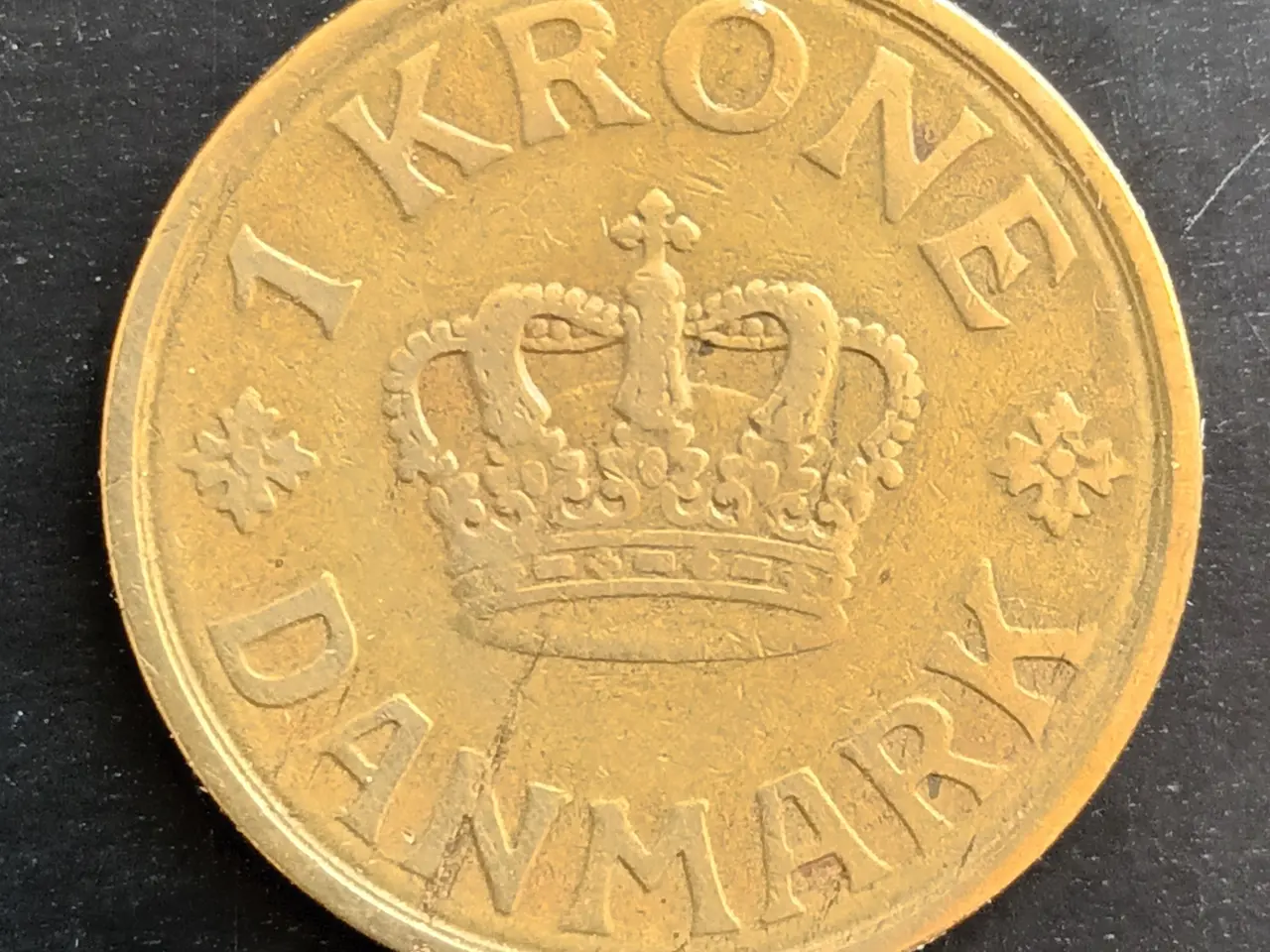 Billede 2 - 1 Kr 1924 svær årgang