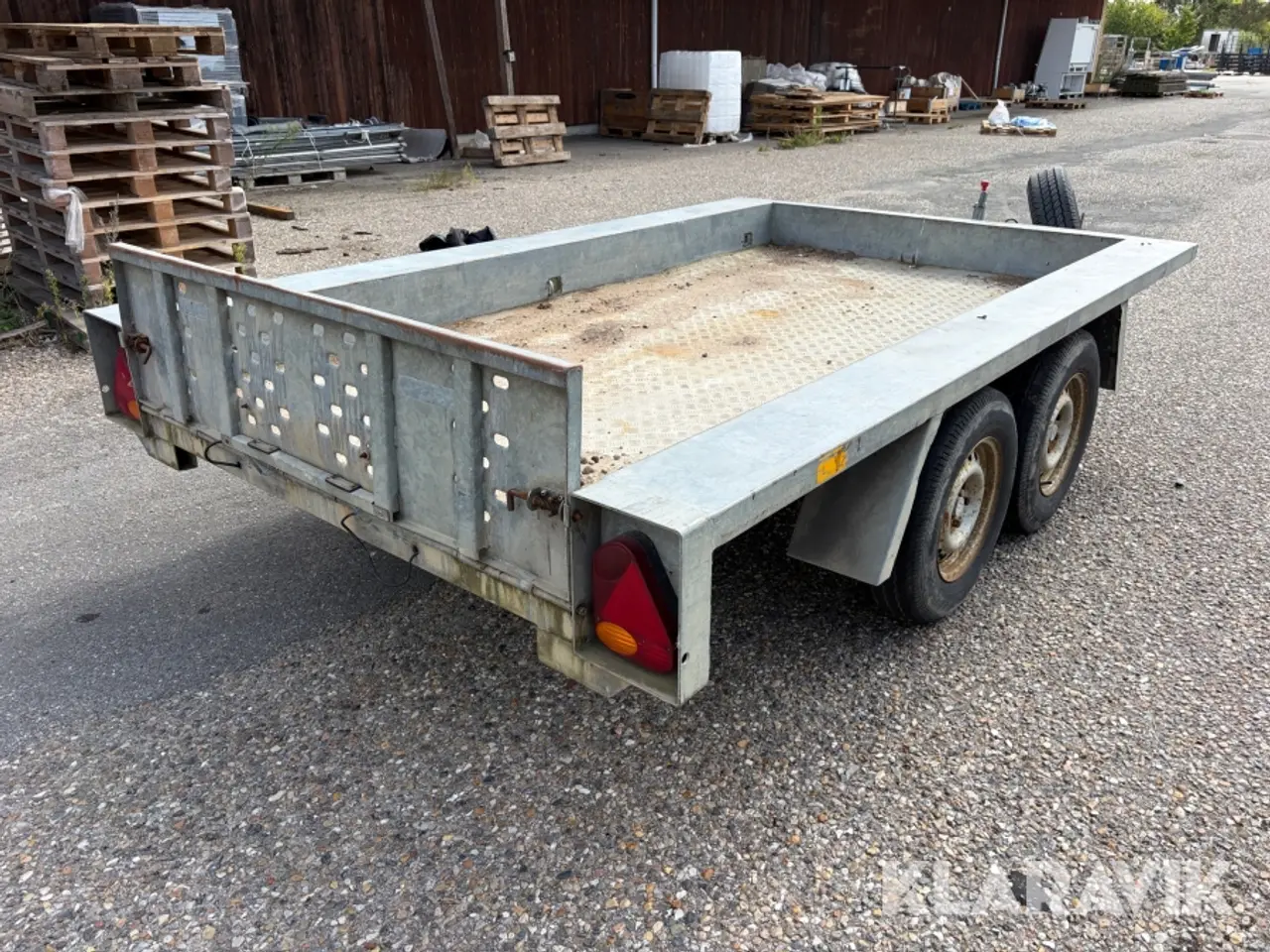 Billede 3 - Maskintrailer Brenderup med tip - 3000kg - 1 styk