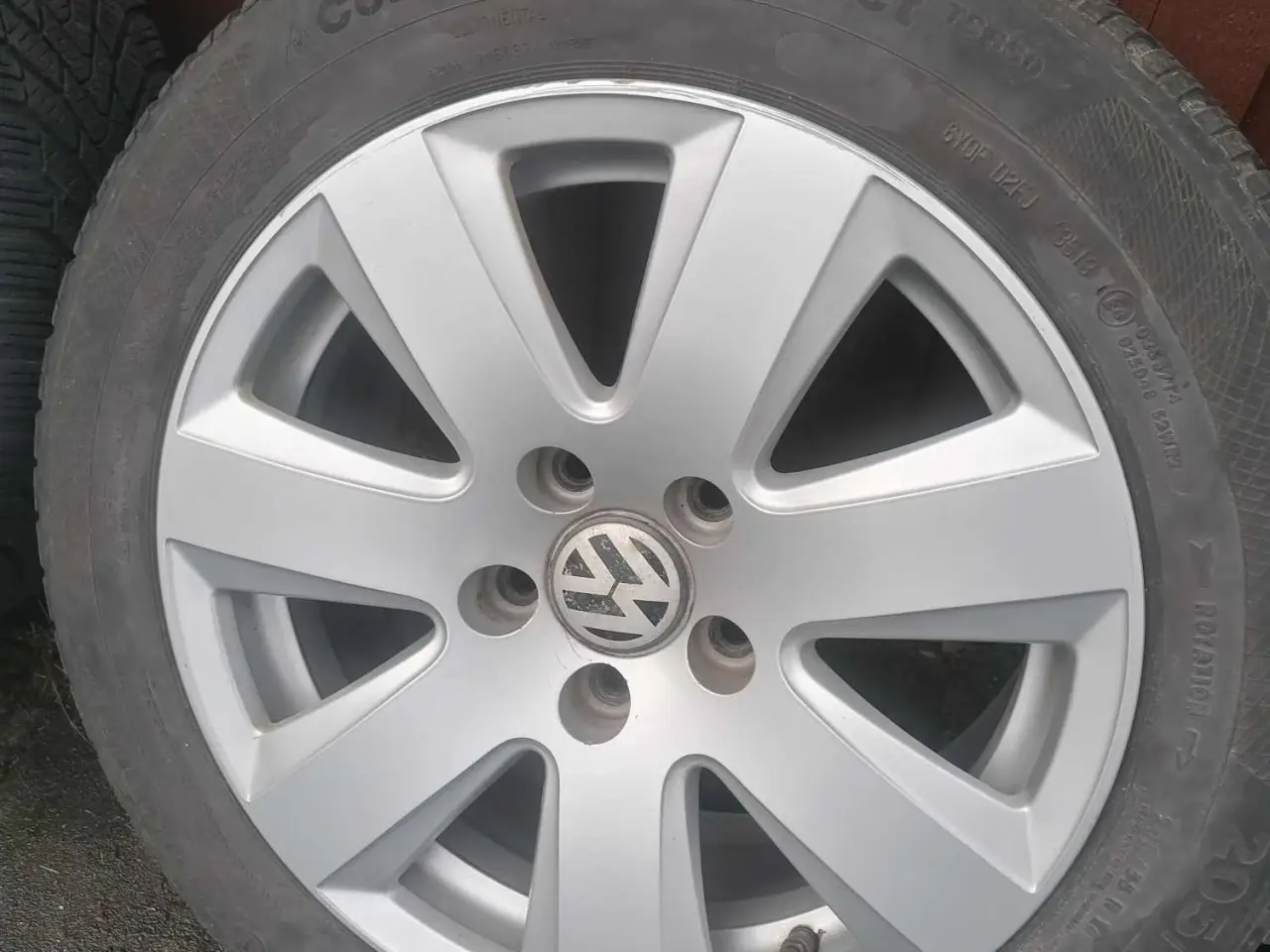 Billede 5 - Vw fælge 16" 5x112 m. Vinterdæk